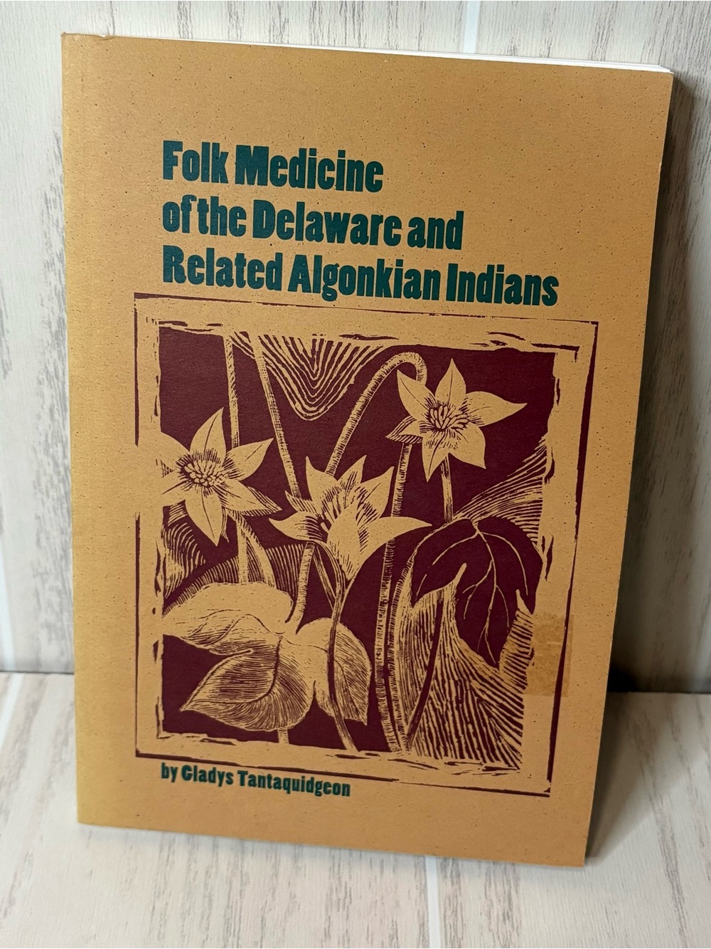 "Folk Medicine" vintage hardcover book, 1995